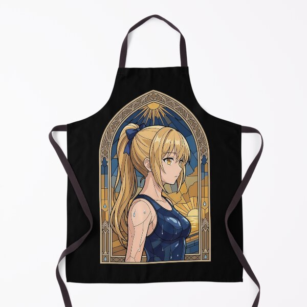 Item preview, Mahiru Shiina Angel Next Door Sunset Stained Glass designed and sold by mildaclairmo.