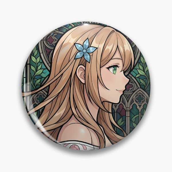 Item preview, Akane Kinoshita Yamada Kun Lv999 Floral Stained Glass designed and sold by mildaclairmo.