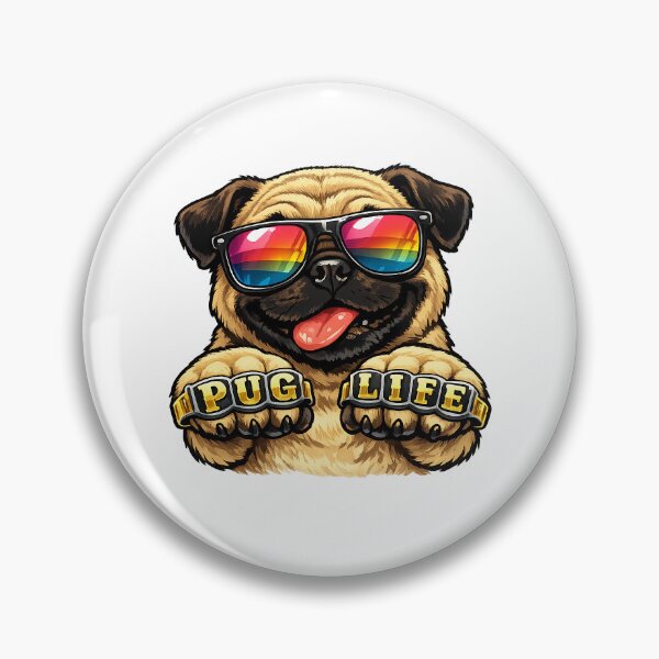 Item preview, Pug Life! designed and sold by OakandAsh.