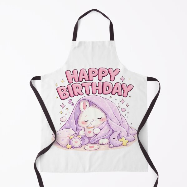 Item preview, Happy Birthday Funny Bunny Cute Celebration Art designed and sold by ArtsyGlaze.