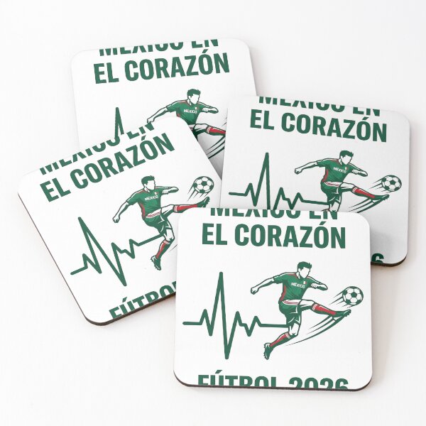 Item preview, Mexico En El Corazon Futbol 2026 designed and sold by laughingshirts.