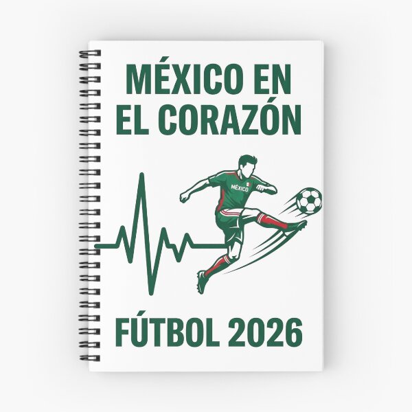 Item preview, Mexico En El Corazon Futbol 2026 designed and sold by laughingshirts.