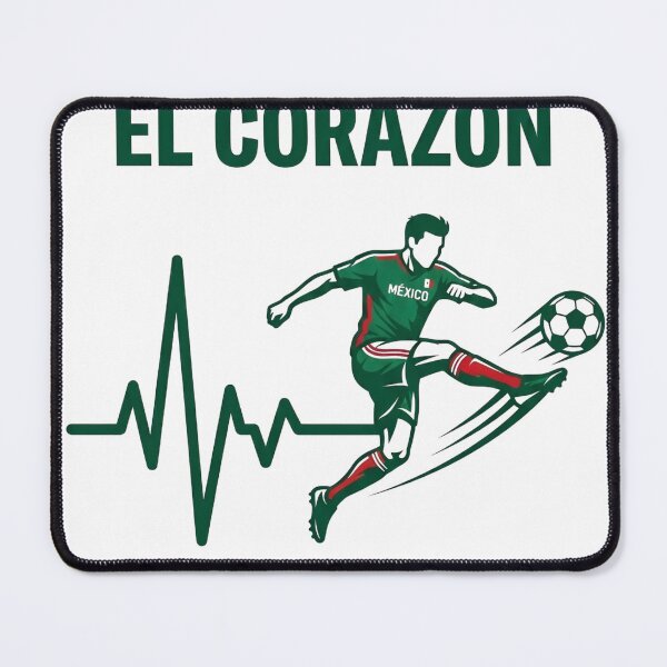 Item preview, Mexico En El Corazon Futbol 2026 designed and sold by laughingshirts.