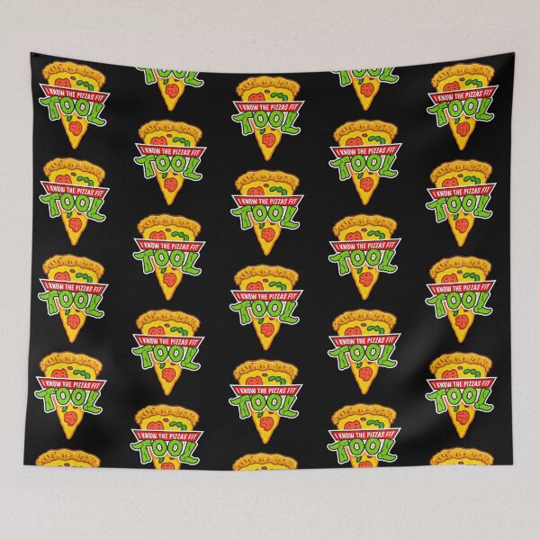 Item preview, I Know The Pizzas Fit Tool TMNT Ninja Turtles designed and sold by BetterDaze.