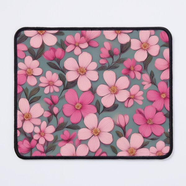 Item preview, Pink Flowers Pattern designed and sold by Creative_verse108.