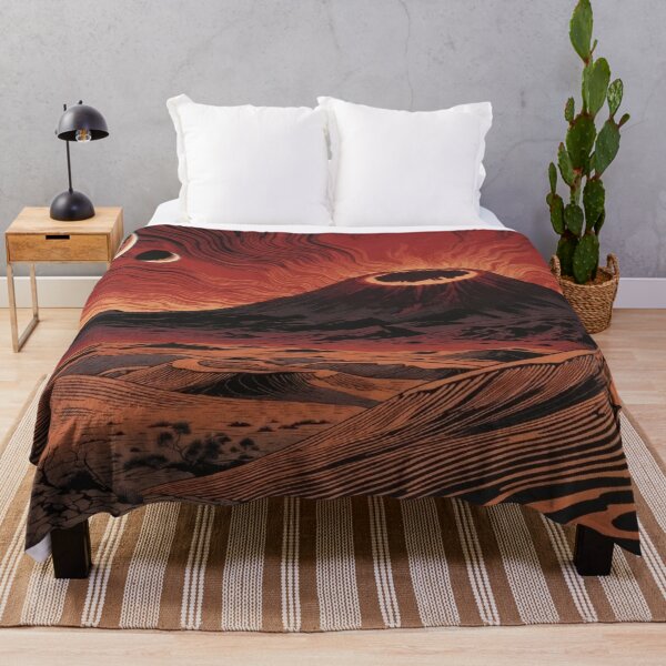 Item preview, Mars volcanic eruption | Dramatic red planet landscape  designed and sold by Joammiyon.