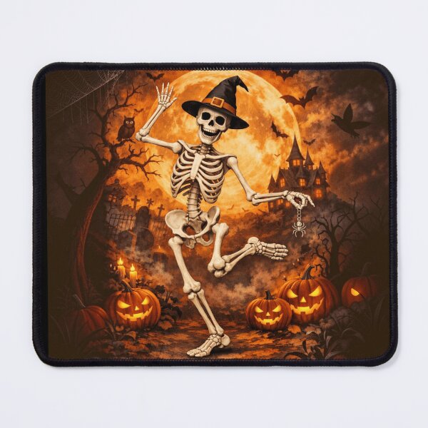 Item preview, Witch Skeleton Dance in a Graveyard designed and sold by Art-spree.