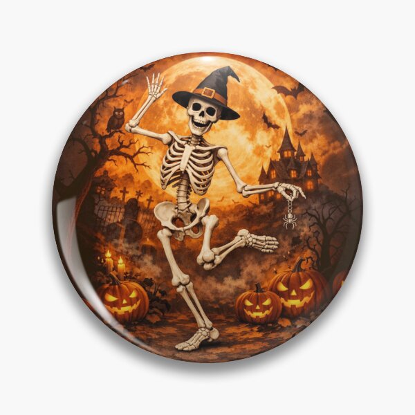 Item preview, Witch Skeleton Dance in a Graveyard designed and sold by Art-spree.