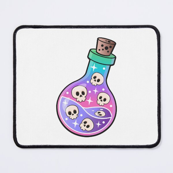 Item preview, Skull Potion Bottle - Halloween designed and sold by GlitterArtySVG.