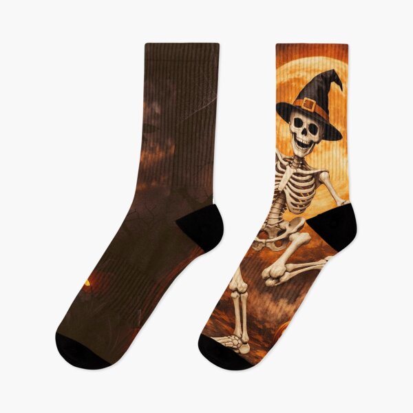 Item preview, Witch Skeleton Dance in a Graveyard designed and sold by Art-spree.