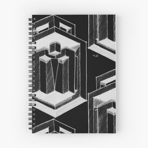 Item preview, Brutalist Monument — Architectural Concept 3D Sketch designed and sold by SaharArtwork.