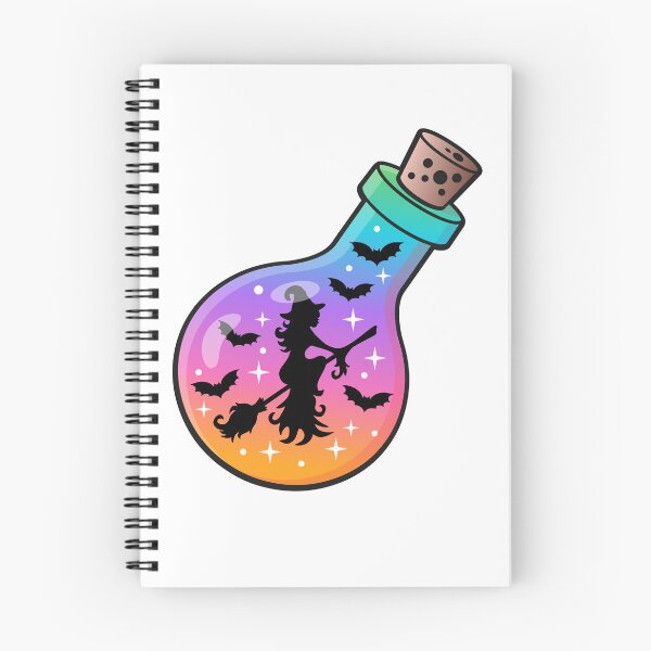 Item preview, Witch Inside Potion Bottle - Halloween designed and sold by GlitterArtySVG.