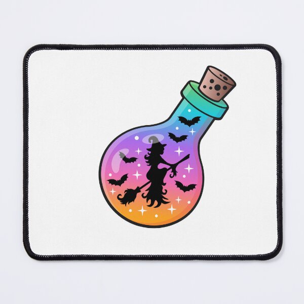 Item preview, Witch Inside Potion Bottle - Halloween designed and sold by GlitterArtySVG.