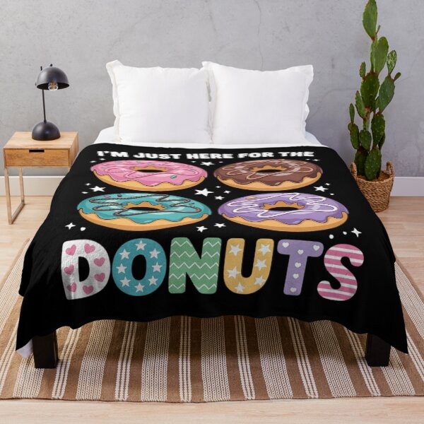 Item preview, I'm Just Here for The Donuts Doughnut Sweet Food Donut Day designed and sold by SapfireStuArt.