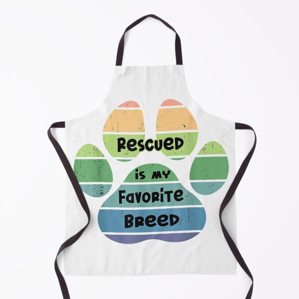Item preview, Rescued is my favorite breed adopt Dog Cat Pet T-Shirt designed and sold by SavsMerch.