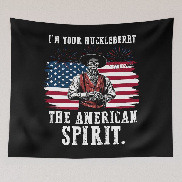 Item preview, Vintage 4th of July Tombstone Movie I'm Your Huckleberry  designed and sold by Achkalona.