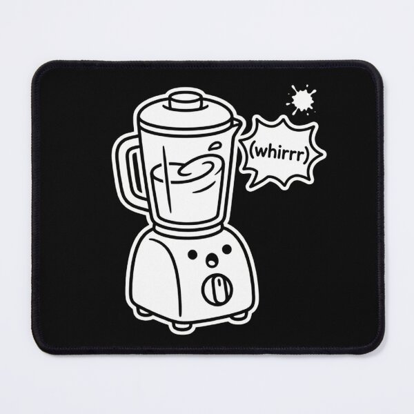 Item preview, Cute Surprised Blender Cartoon Sticker Design designed and sold by M.Store.