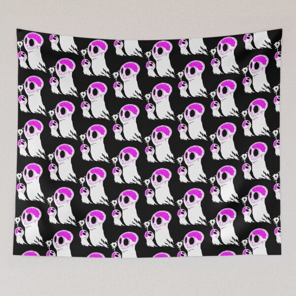 Item preview, Ghost Fox Skeleton and Roses Gothic Art designed and sold by Sleepsyndrome.
