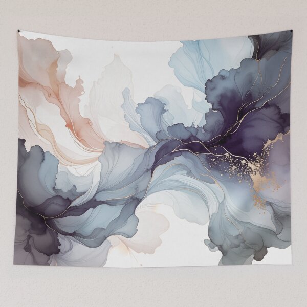 Item preview, Floating Flora (muted colors) designed and sold by WeaveSphere.