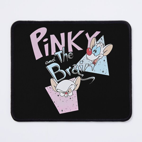 Item preview, Pinky and The Brain Retro 90s Geometric Art designed and sold by Moonpaw-Whimsy.