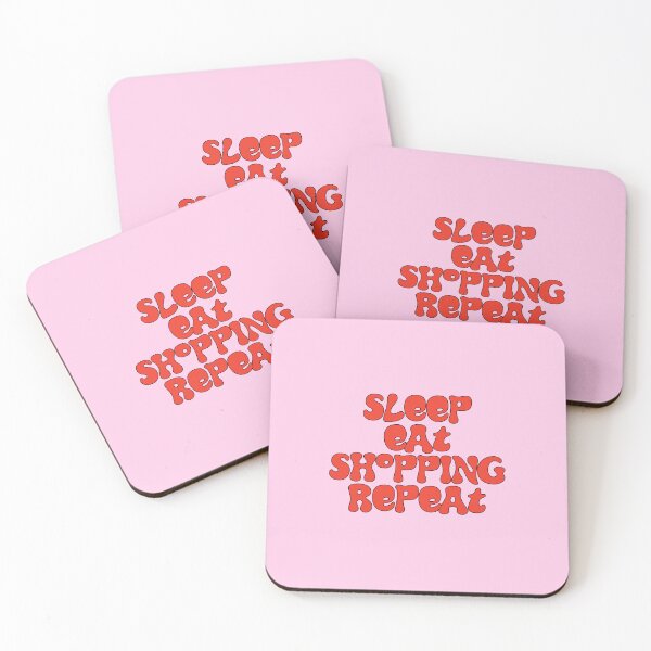 Item preview, Sleep Eat Shopping Repeat! designed and sold by Hello Bee Bee.
