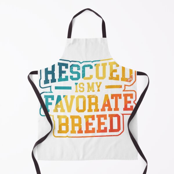 Item preview, Rescued is my favorite breed cute adopted pets T-Shirt designed and sold by Ascendly.