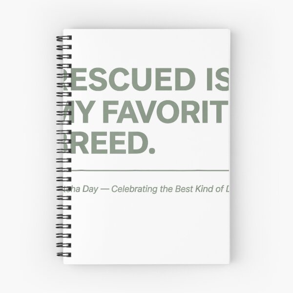 Item preview, Rescued is My Favorite Breed Gotcha Day Rescue Dog Mom Adopt T-Shirt designed and sold by Badriiiii.