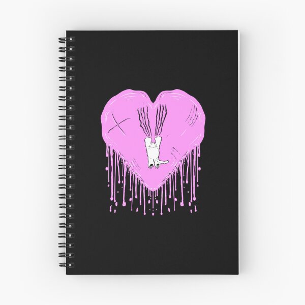 Item preview, Cat Love Dripping Heart Skeleton Art designed and sold by Sleepsyndrome.