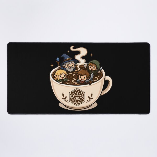 Item preview, Caffeine Dice D20 Coffee Mug designed and sold by ArtMassive.