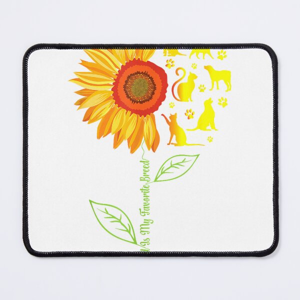 Item preview, Rescued Is My Favorite Breed Rescue Dogs Cats Pets Sunflower T-Shirt designed and sold by rawr00.