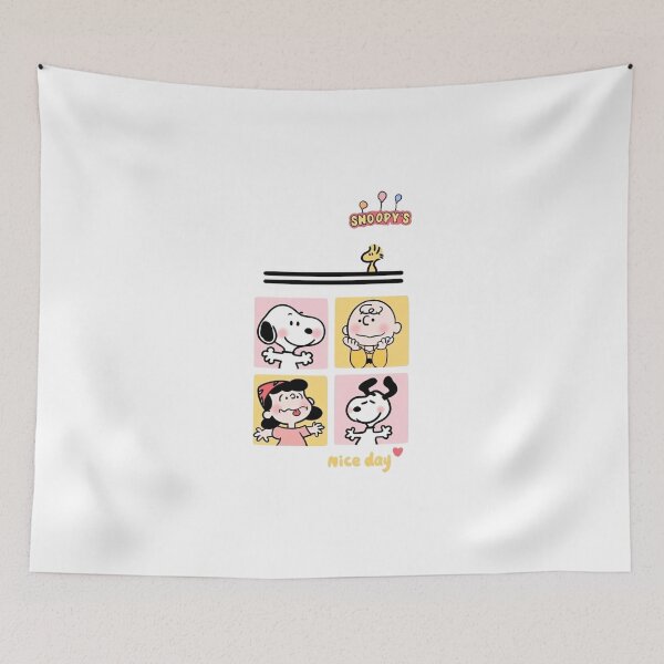 Item preview, Snoopy and Friends Nice Day Retro Pop Art designed and sold by Moonpaw-Whimsy.