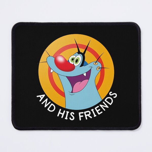 Item preview, Oggy and His Friends Retro Target Logo designed and sold by Moonpaw-Whimsy.