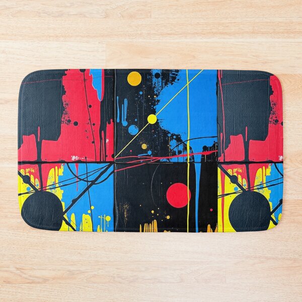 Item preview, electric gravity colorful geometric abstract design  designed and sold by SmashingDeals.