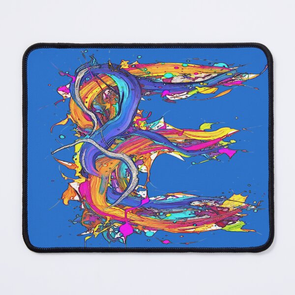 Item preview, Colorful Braided Letter E designed and sold by DesignbyDizdar.