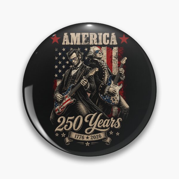 Item preview, George Washington Lincoln Playing Guitar Abe Lincoln 250th designed and sold by MathiaKazemi.