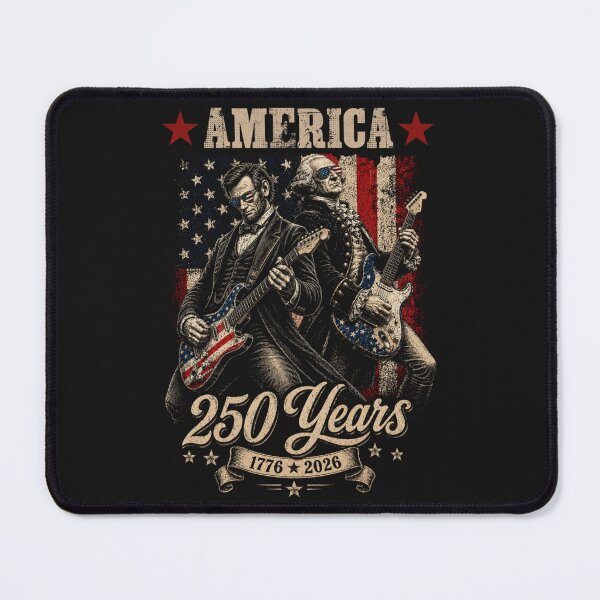 Item preview, George Washington Lincoln Playing Guitar Abe Lincoln 250th designed and sold by MathiaKazemi.
