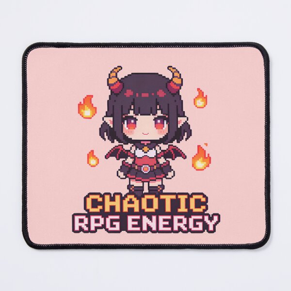Item preview, Chaotic RPG Energy - Cute Pixel Art Demon Girl designed and sold by PotionPixelArt.