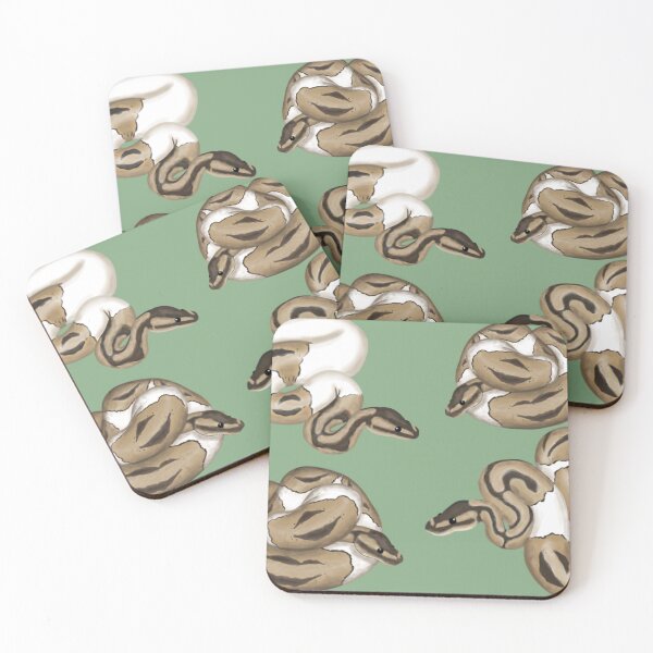 Item preview, Piebald ball pythons designed and sold by CordieDittus.
