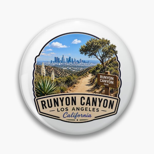 Item preview, Runyon Canyon, Los Angeles, California designed and sold by Myra365Art.