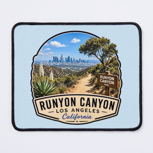 Item preview, Runyon Canyon, Los Angeles, California designed and sold by Myra365Art.