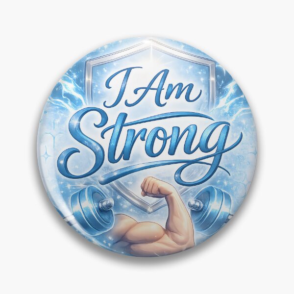 Item preview, I Am Strong Strength Affirmation designed and sold by hutofdesigns.