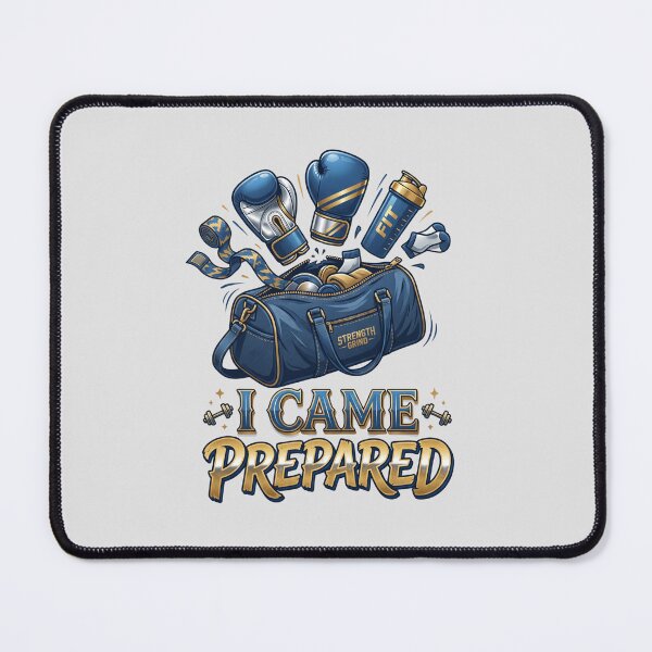 Item preview, Viral "I Came Prepared" Gym Bag Essentials! designed and sold by pradeepvisuals.