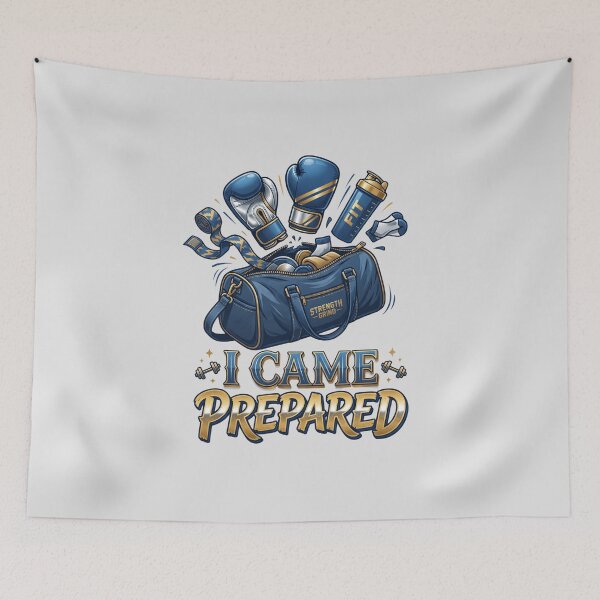 Item preview, Viral "I Came Prepared" Gym Bag Essentials! designed and sold by pradeepvisuals.