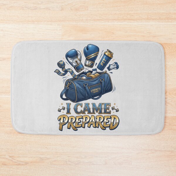 Item preview, Viral "I Came Prepared" Gym Bag Essentials! designed and sold by pradeepvisuals.