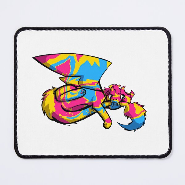 Item preview, Pansexual Flag Felkin designed and sold by RandomFurryArt.