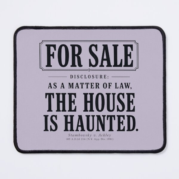 Item preview, As A Matter of Law, The House is Haunted designed and sold by PhoenixorFlame7.