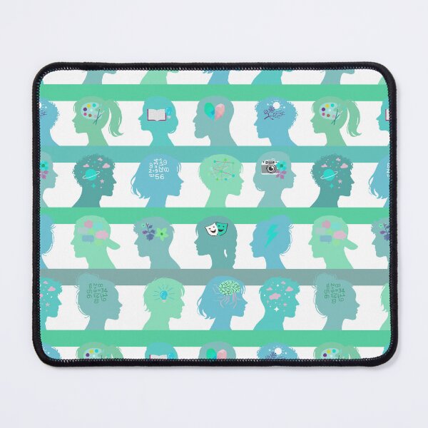 Item preview, Self Expressive world - blue-green tone - Large Scale designed and sold by Fabricatemyart.