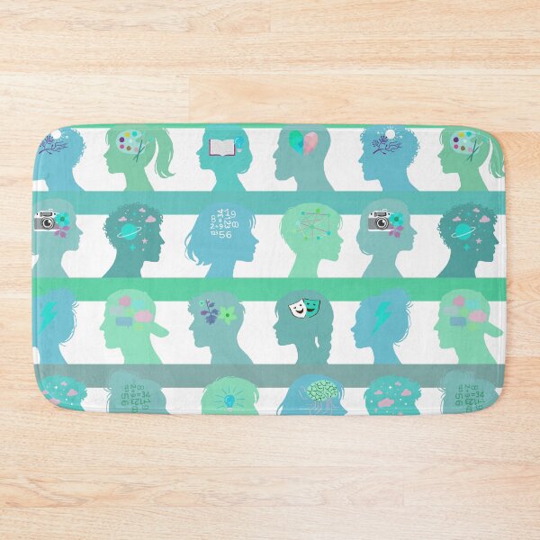 Item preview, Self Expressive world - blue-green tone - Large Scale designed and sold by Fabricatemyart.