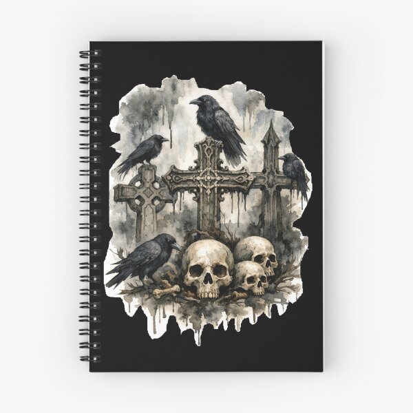 Item preview, Crow cemetery  designed and sold by ReachNoble.
