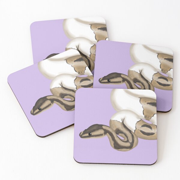 Item preview, Piebald ball python  designed and sold by CordieDittus.